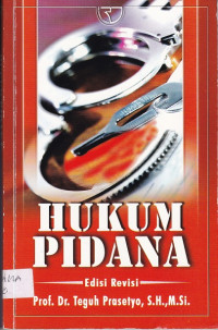 Hukum Pidana