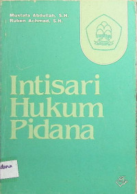 Intisari Hukum Pidana