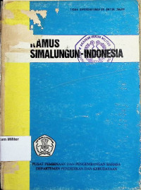 Kamus Simalungun-Indonesia