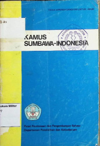 Kamus Sumbawa-Indonesia