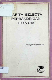 Kapita Selekta Perbandingan Hukum