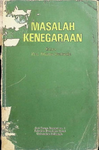 Masalah Kenegaraan