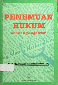 Penemuan Hukum : Sebuah Pengantar (Cover Hijau)