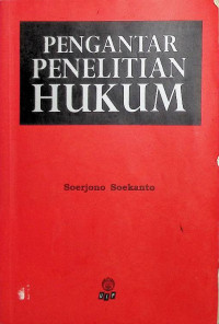 Pengantar Penelitian Hukum