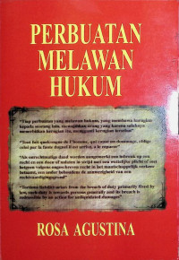 Perbuatan Melawan Hukum