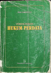 Pokok-Pokok Hukum Perdata