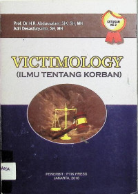 Victimology (Ilmu Tentang Korban)