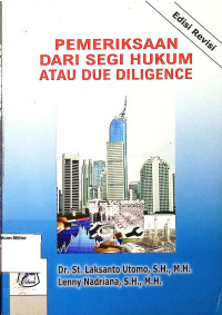 Pemeriksaan Dari Segi Hukum Atau Due Diligence Edisi Revisi