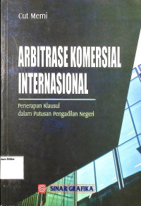 Arbitrase Komersial Internasional