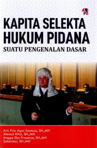 Image of Kapita selekta hukum pidana : Suatu pengenalan dasar